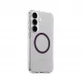 PanzerGlass CARE Urban Combat διαφανής θήκη Plum μωβ Qi Samsung Galaxy S25+