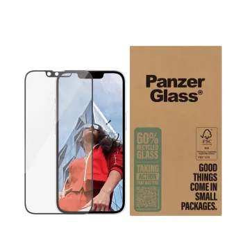 Μεμβράνη προστασίας οθόνης PanzerGlass iPhone 16e 14 13 13 Pro Ultra-Wide Fit ανθεκτική στις γρατσουνιές ανθεκτική στους κραδασμούς