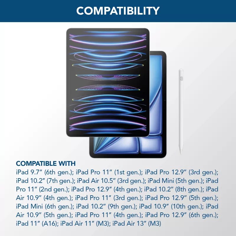 Stylus Pen Cellularline STYLUSPEN2IPAD Γκρι 80 g Tablet Apple