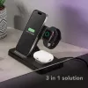 Tech Pop βάση φορητής συσκευής Smartwatch/Smartphone Μαύρο