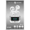 Music Sound SPARK Ακουστικά TWS με οθόνη LED