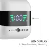 Music Sound SPARK Ακουστικά TWS με οθόνη LED