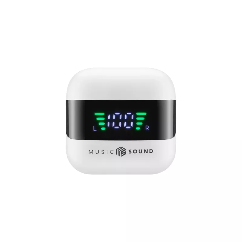 Music Sound SPARK Ακουστικά TWS με οθόνη LED