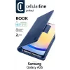 Cellularline Book Case BOOK3GALA26B θήκη τύπου βιβλίου για Samsung A26 5G, μπλε
