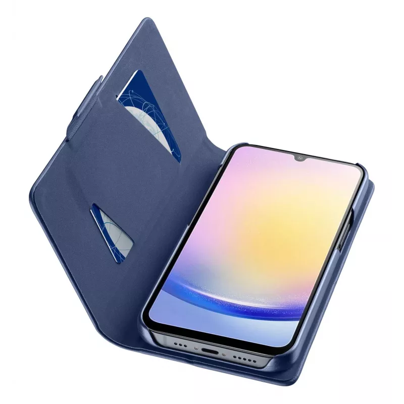 Cellularline Book Case BOOK3GALA26B θήκη τύπου βιβλίου για Samsung A26 5G, μπλε