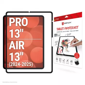 Displex TABLET PAPERSENSE για iPad Pro 13'' (2024)/Air 13'' (2025/2024), αφαιρούμενη μεμβράνη γραφής ή σχεδίασης με αίσθηση χαρτιού