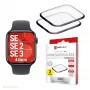 Displex άθραυστο Smart Glass πλήρους κάλυψης Apple Watch SE3/SE2/SE (44mm), συσκευασία 2 τεμ., εξαιρετικά λεπτό, χωρίς πλαίσιο, Eco Mount