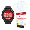 Προστασία οθόνης GK PROTECTION Displex 9H Glass για Garmin fenix E/fenix 8 43mm (συσκευασία 2 τεμ., εξαιρετικά λεπτό, χωρίς πλαίσιο, Anti-Schmier)
