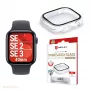 Displex 10H γυαλί Temper για Apple Watch SE3/SE2/SE (40 mm), θήκη ολόκληρου σώματος, IP68, Snap-On, διαφανές