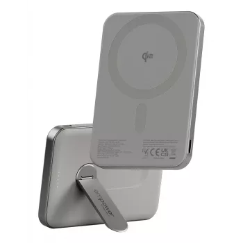 Powerbank PanzerGlass empower by empower Bank με Spin Stand 5000mAh Titanium