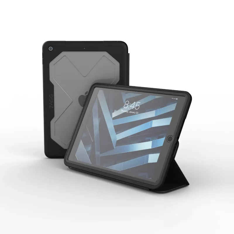 ZAGG 102004701 Rugged Messenger Case θήκη για Apple iPad 10.2 25,9 cm (7ης/8ης/9ης γενιάς), σιλικόνης, ανθρακί