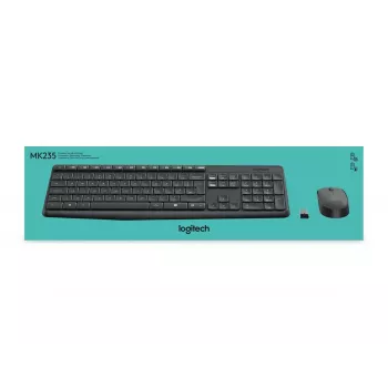 Ασύρματο σετ πληκτρολογίου και ποντικιού Logitech MK235