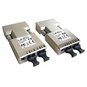 Lindy 500m Οπτική ίνα DVI-D Single Link Extender