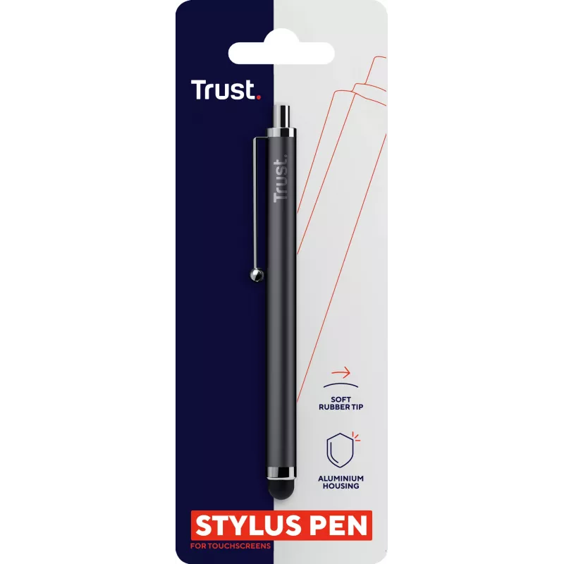 Γραφίδα Stylus Pen Trust 17741 Μαύρο Καθολική συμβατότητα 13 g