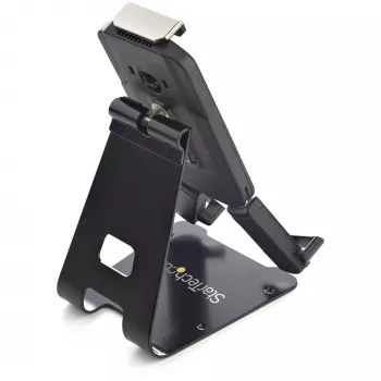 StarTech.com Ασφαλής Βάση Tablet με Κλειδαριά Καλωδίου K-Slot – Κλειδωτή Βάση Tablet για Tablet 7,9 έως 13 ιντσών – Καθολική, Ρυθμιζόμενη Τοποθέτηση Tablet για Γραφείο/Επιφάνεια – Κλειδωτή Βάση Προστασίας από Κλοπή