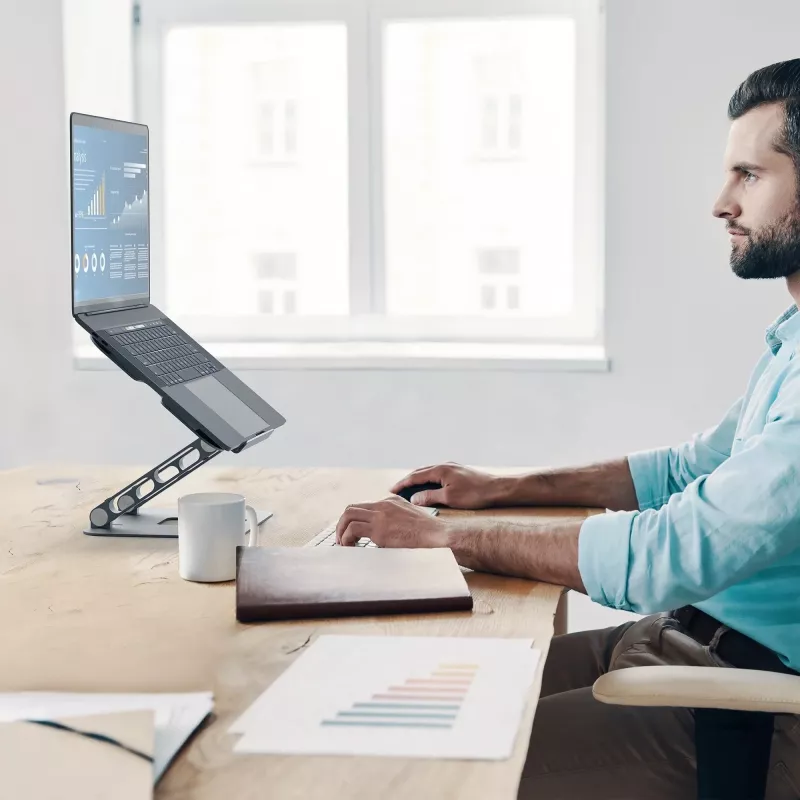 Βάση για laptop & tablet j5create JTS127-N Multi-Angle Αλουμινίου Μαύρο Γκρι