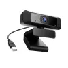 j5create JVCU100 USB™ HD Webcam με περιστροφή 360°, ανάλυση εγγραφής βίντεο 1080p, Μαύρο