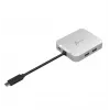 j5create JCD391 4K60 Elite Προσαρμογέας USB-C® PD Multi-Port, Ασημί