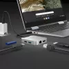 j5create JCD391 4K60 Elite Προσαρμογέας USB-C® PD Multi-Port, Ασημί