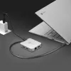 j5create JCD391 4K60 Elite Προσαρμογέας USB-C® PD Multi-Port, Ασημί