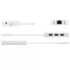 j5create JCH471 USB-C™ Gigabit Ethernet & Hub Multi Προσαρμογέας, Metallic Champagne