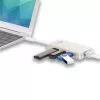 j5create JCH471 USB-C™ Gigabit Ethernet & Hub Multi Προσαρμογέας, Metallic Champagne