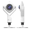 j5create JVCU360 360° Allround Webcam, ανάλυση εγγραφής βίντεο 1080p, Λευκό και Μαύρο