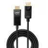 Lindy 5m Καλώδιο-Προσαρμογέας DP σε HDMI με HDR DisplayPort HDMI