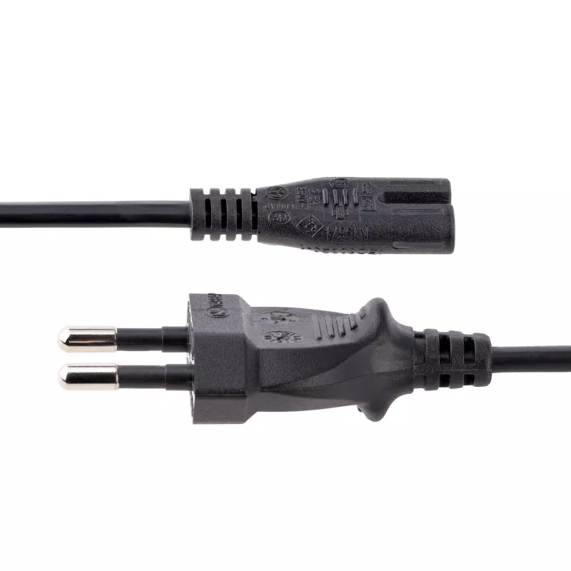 StarTech.com 2 m Καλώδιο τροφοδοσίας laptop, βύσμα EU σε C7, 2,5 A 250 V