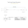 StarTech.com 2 m Καλώδιο τροφοδοσίας laptop, βύσμα EU σε C7, 2,5 A 250 V