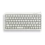 Cherry G84-4100LCAGB-0 G84-4100 συμπαγές πληκτρολόγιο, αγγλικό Ηνωμένου Βασιλείου (QWERTY), USB/PS2, γκρι
