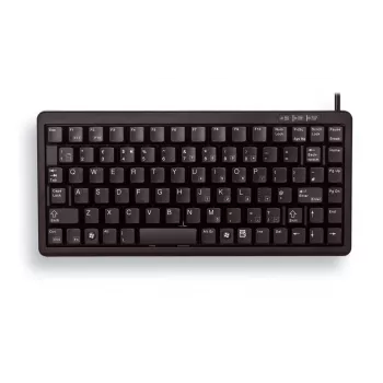 Συμπαγές Πληκτρολόγιο Cherry G84-4100LCAGB-2 QWERTY 83 πλήκτρα Combi USB/PS/2 Μαύρο Καλώδιο 1,75 m