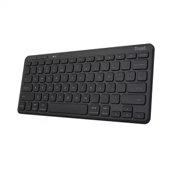 Trust Lyra Πληκτρολόγιο Γραφείου USB RF Wireless Bluetooth Γερμανικό Μαύρο Tenkeyless