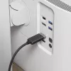 ALOGIC FUDPHD2-SGR Προσαρμογέας καλωδίου βίντεο 2 m DisplayPort HDMI Μαύρο Γκρι
