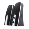 Trust 24660 Σετ ηχείων 5 W PC/Laptop Μαύρο, Μεταλλικό 2.0 κανάλια