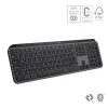 Logitech MX Keys S πληκτρολόγιο Universal RF Wireless + Bluetooth AZERTY Βελγικό Graphite