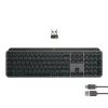 Logitech MX Keys S πληκτρολόγιο Universal RF Wireless + Bluetooth AZERTY Βελγικό Graphite