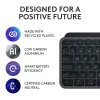 Logitech MX Keys S πληκτρολόγιο Universal RF Wireless + Bluetooth AZERTY Βελγικό Graphite
