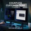 Logitech MX Keys S πληκτρολόγιο Universal RF Wireless + Bluetooth AZERTY Βελγικό Graphite