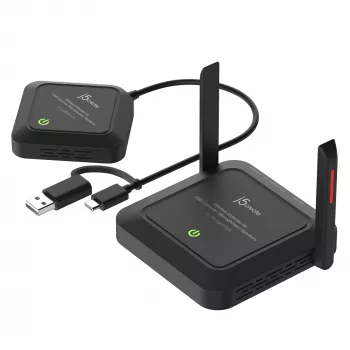 j5create JVW120 Wireless Extender για USB™ κάμερες / μικρόφωνα / ηχεία, μαύρο
