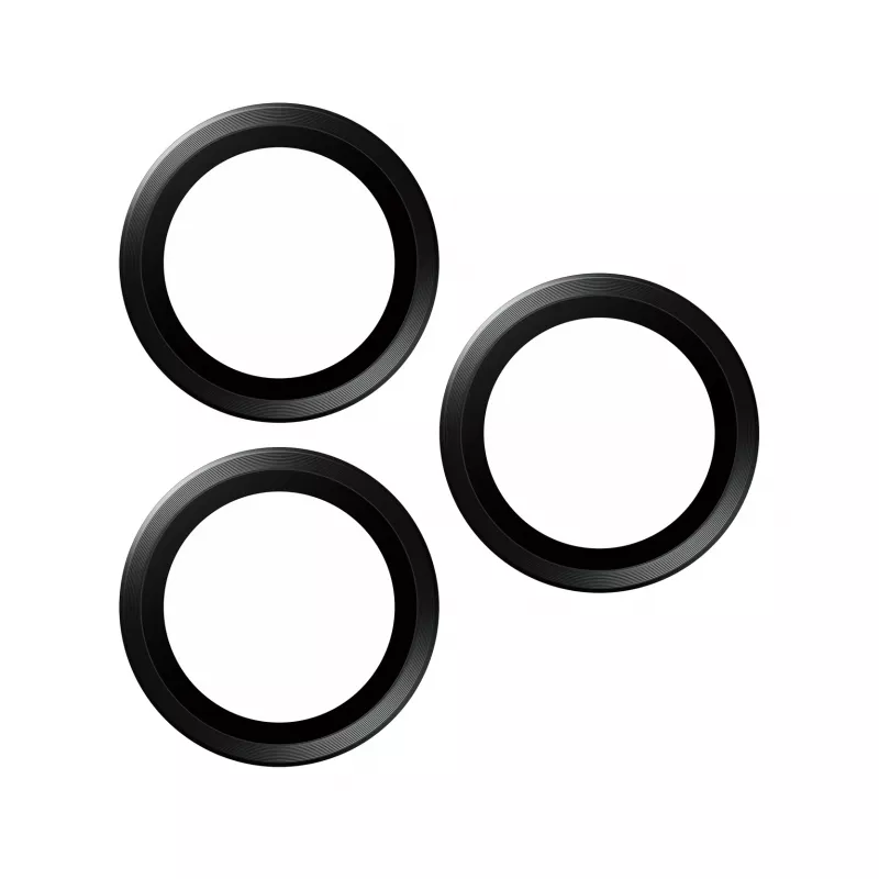PanzerGlass® Hoops® Metal Camera Lens Protector μαύρο iPhone 15 Pro | 15 Pro Max