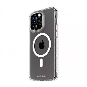PanzerGlass ® HardCase Διαφανές με White MagSafe & D3O® iPhone 15 Pro Max