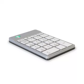 R-Go Tools αριθμητικό πληκτρολόγιο R-Go Numpad Break, εργονομικό αριθμητικό πληκτρολόγιο με λογισμικό Break, Bluetooth, λευκό