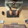 Logitech Wave Keys for Business Εργονομικό πληκτρολόγιο Full-Size Ασύρματο