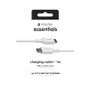 mophie essentials καλώδιο φόρτισης | 1 m καλώδιο USB USB 2.0 USB-C λευκό