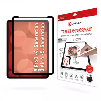 Displex TABLET PAPERSENSE για iPad Pro 11'' (1./2./3./4. γενιά)/Air (4./5. γενιά), αφαιρούμενη μεμβράνη γραφής ή σχεδίασης με αίσθηση χαρτιού