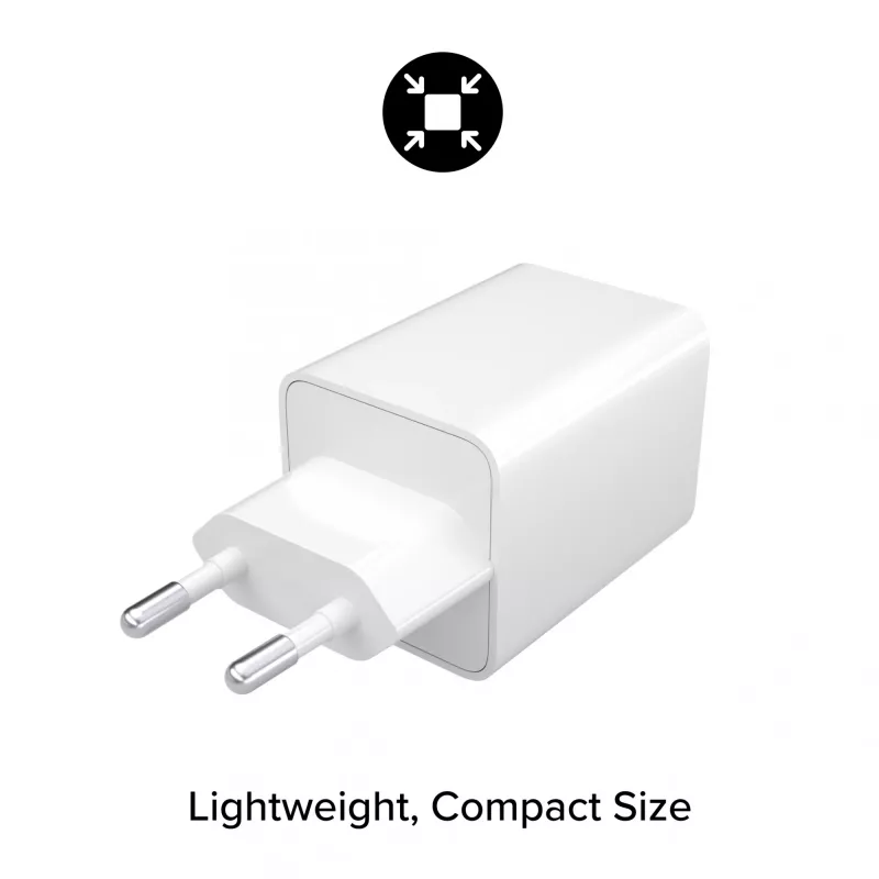 Τροφοδοτικό Zagg 50W 2x USB-C λευκό — Zagg mophie essentials