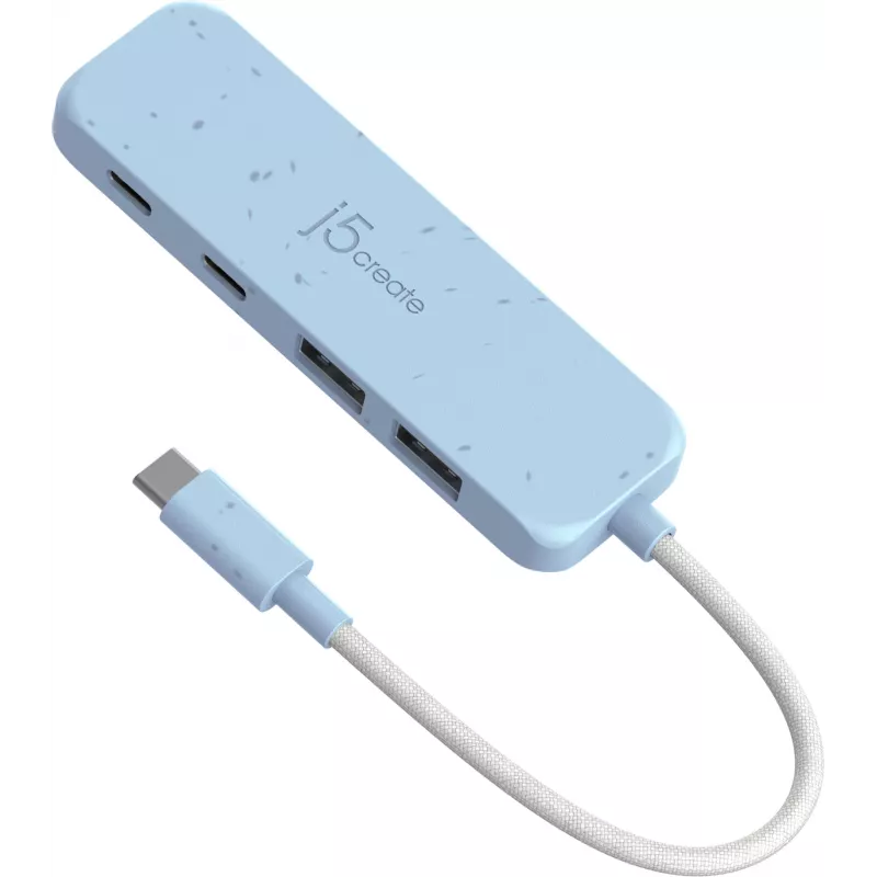 j5create φιλικός προς το περιβάλλον USB-C σε 4-Port Type-C και Type-A Gen 2 hub