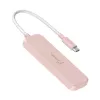 USB-C Hub j5create JCH342ER-N 4-Port Type-C Type-A Gen 2 10000 Mbit/s ροζ