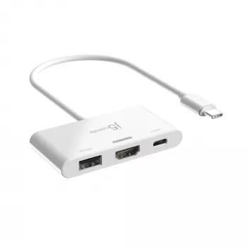 j5create JCA399 USB-C® σε HDMI™ 4K144Hz & USB™ 3.2 με Power Delivery 100W, Μαύρο